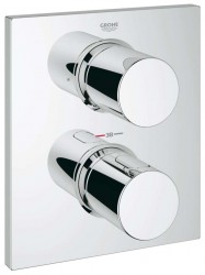 GROHE - Grohtherm F Termostatická vanová baterie pod omítku, chrom (27618000)