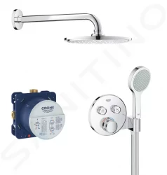 GROHE - Grohtherm SmartControl Sprchový set Perfect s podomítkovým termostatem, 210 mm, chrom (34743000)