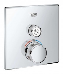 GROHE - Grohtherm SmartControl Termostatická sprchová baterie pod omítku s 1 ventilem, chrom (29123000)