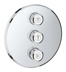 GROHE - Grohtherm SmartControl Třícestný ovladač pod omítku, chrom (29122000)