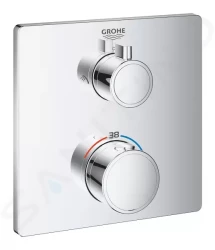 GROHE - Grohtherm Termostatická sprchová baterie pro 2 spotřebiče, chrom (24079000)