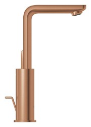 GROHE - Lineare New Umyvadlová baterie s výpustí, kartáčovaný Warm Sunset (23296DL1)