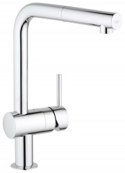 GROHE - Minta Dřezová baterie s výsuvnou koncovkou, chrom (32168000)