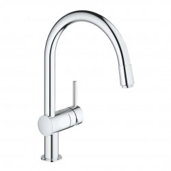 GROHE - Minta Dřezová baterie s výsuvnou koncovkou, chrom (3291800E)