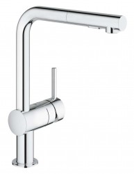 GROHE - Minta Dřezová baterie s výsuvnou sprškou, chrom (30274000)
