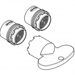 GROHE - Náhradní díly Set pro úsporu vody, chrom (40531000)