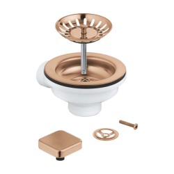 GROHE - Odtoková souprava pro dřez, kartáčovaný Warm Sunset (40400DL0)