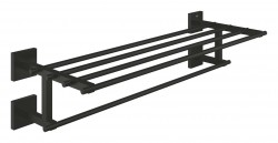 GROHE - QuickFix Start Cube Držák ručníků, matná černá (410992430)