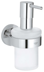 GROHE - QuickFix Start Dávkovač mýdla s držákem, sklo/chrom (41195000)