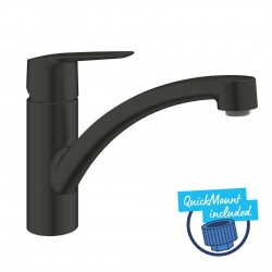 GROHE - QuickFix Start Dřezová baterie, matná černá (305302432)