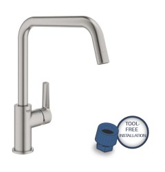 GROHE - QuickFix Start Dřezová baterie, supersteel (30470DC0)