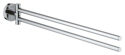 GROHE - QuickFix Start Dvojitý držák ručníků, délka 44 cm, chrom (41183000)