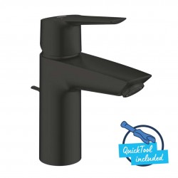 GROHE - QuickFix Start Umyvadlová baterie s výpustí, matná černá (242092432)