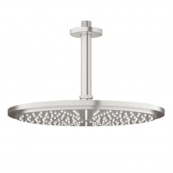 GROHE - Rainshower Hlavová sprcha Cosmopolitan, průměr 31 cm, stropní výpusť 14 cm, supersteel (26067DC0)