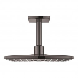 GROHE - Rainshower SmartActive Cube Hlavová sprcha 310, sprchové rameno 14 cm, 2 proudy, Hard Graphite (26481A00)