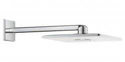 GROHE - Rainshower SmartActive Cube Hlavová sprcha 310, sprchové rameno 43 cm, 2 proudy, měsíční bílá (26479LS0)