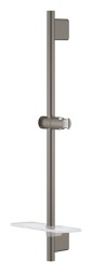 GROHE - Rainshower SmartActive Sprchová tyč s poličkou, 60 cm, kartáčovaný Hard Graphite (26602AL0)