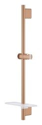 GROHE - Rainshower SmartActive Sprchová tyč s poličkou, 60 cm, kartáčovaný Warm Sunset (26602DL0)