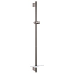 GROHE - Rainshower SmartActive Sprchová tyč s poličkou, 90 cm, Hard Graphite (26603A00)