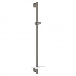 GROHE - Rainshower SmartActive Sprchová tyč s poličkou, 90 cm, kartáčovaný Hard Graphite (26603AL0)