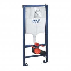 GROHE - Rapid SL Předstěnová instalace s nádržkou pro závěsné WC, tlačítko Nova Cosmopolitan S, chrom (39581000)