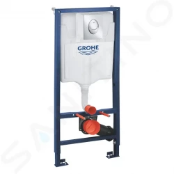 GROHE - Rapid SL Předstěnová instalace s nádržkou pro závěsné WC, tlačítko Skate Air S, chrom (39503000)