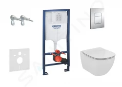 GROHE - Rapid SL Sada pro závěsné WC + klozet a sedátko Ideal Standard Tesi (38528SET-KF)