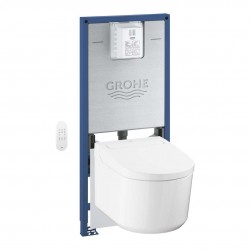 GROHE - Rapid SLX Set předstěnové instalace, elektronického bidetu a sedátka, alpská bílá (36509SH0)
