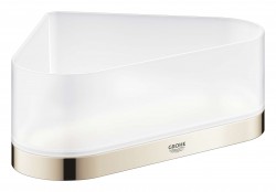 GROHE - Selection Miska do sprchy s držákem, rohová, leštěný nikl (41038BE0)