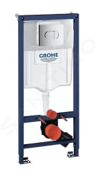 GROHE - Solido Set předstěnové instalace pro závěsné WC a tlačítko Arena Cosmopolitan, chrom (38981000)