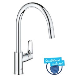 GROHE - Start Flow Dřezová baterie s výsuvnou koncovkou, chrom (30569000)