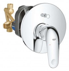GROHE - Swift Baterie pod omítku, pro 2 spotřebiče, s tělesem, chrom (24336001)