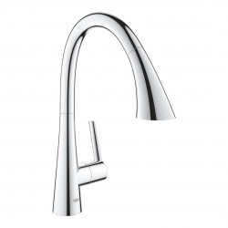 GROHE - Zedra Dřezová baterie s výsuvnou sprškou, chrom (32294002)