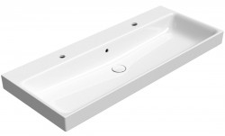 GSI - NUBES keramické dvojumyvadlo 120x50cm, bílá ExtraGlaze (9624211)