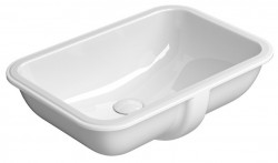 GSI - PURA/CLASSIC keramické umyvadlo pod desku 38x55cm, bílá ExtraGlaze (724311)