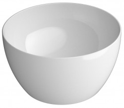 GSI - PURA keramické umyvadlo na desku vysoké, průměr 42cm, bílá ExtraGlaze (885211)