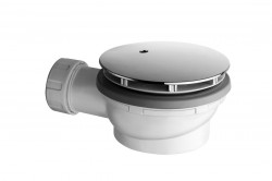 GSI - Vaničkový sifon, průměr 90, DN40, nízký, krytka chrom (PILDSR)