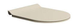 GSI - WC sedátko, SLIM, Soft Close, Quick Release, creta mat/chrom (MS86CSNS08)