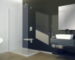 H K - Pevná boční stěna  FIX F1 90 do kombinace s dveřmi (FIXF190)