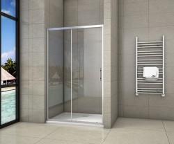 H K - Posuvné sprchové dveře SYMPHONY D2 100, 96-100x190cm L/P varianta (SE-SYMPHONYD2100)