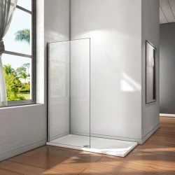H K - Sprchová zástěna walk-in Melody W1 76x195, čiré sklo (MELODYW176)