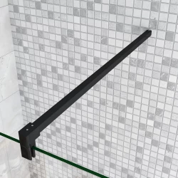 H K - Vzpěra C140B, délka 1400 mm, pro skla 6-10mm, černá (SE-C140B)