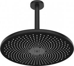 HANSA - Aurelia Hlavová sprcha, průměr 30 cm, matná černá (4727030033)