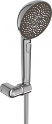 HANSA - Aurelia Set sprchové hlavice, držáku a hadice, 3 proudy, broušená ocel (4717012080)