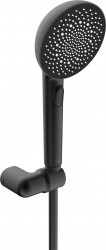 HANSA - Aurelia Set sprchové hlavice, držáku a hadice, 3 proudy, matná černá (4717012033)