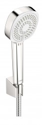 HANSA - Basicjet Set sprchové hlavice, 3 proudy, držáku a hadice, chrom (44600133)