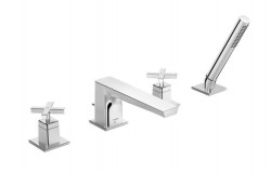 HANSA - Cliff Vanová baterie, 4-otvorová instalace, chrom (50462071)