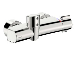 HANSA - Clinica Elektronická termostatická sprchová baterie, bateriové napájení, chrom (08866200)
