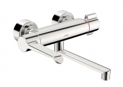 HANSA - Clinica Termostatická umyvadlová baterie s otočným výtokem, Thermo Cool, chrom (08805202)