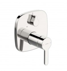 HANSA - Designo Vanová baterie pod omítku, s přepínačem pro 2 výstupy, chrom (81113593)